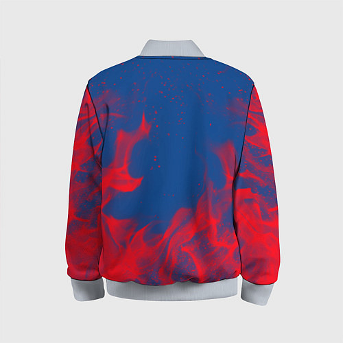 Детский бомбер ФК ПСЖ PARIS SAINT GERMAIN / 3D-Серый – фото 2