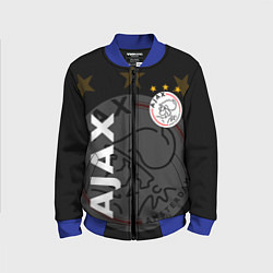 Бомбер детский FC AJAX AMSTERDAM ФК АЯКС, цвет: 3D-синий