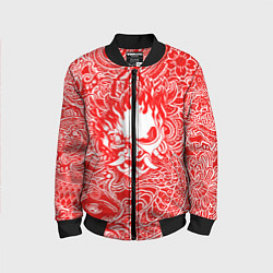 Бомбер детский Samurai, цвет: 3D-черный