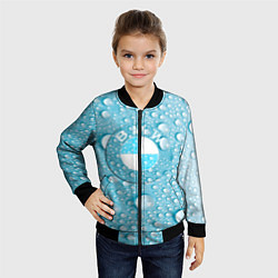 Бомбер детский BMW STORM, цвет: 3D-черный — фото 2