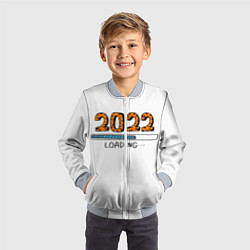 Бомбер детский 2022 загрузка, цвет: 3D-серый — фото 2