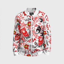 Детский бомбер Русская национальная роспись