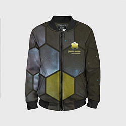 Бомбер детский JWST space cell theme, цвет: 3D-черный