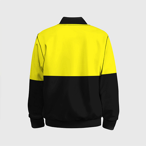 Детский бомбер Котик голова кота / 3D-Черный – фото 2