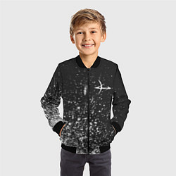 Бомбер детский ЗОВ АДА - ARROWHEADS - Краски, цвет: 3D-черный — фото 2
