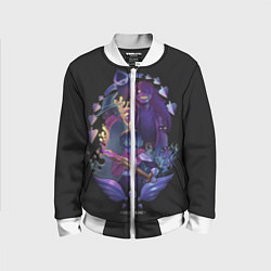 Бомбер детский Deltarun, цвет: 3D-белый