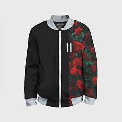 Детский бомбер РОЗЫ 11