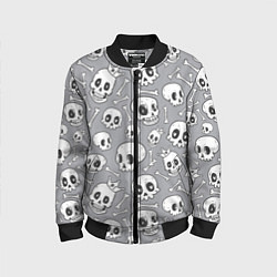 Детский бомбер Skulls & bones