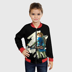 Бомбер детский Линк с луком, цвет: 3D-красный — фото 2