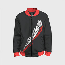 Бомбер детский G2 Jersey Pro 202223, цвет: 3D-красный