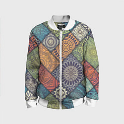 Детский бомбер Mandala-pattern