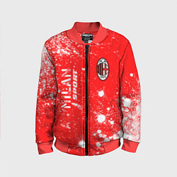 Бомбер детский AC MILAN AC Milan Sport Арт, цвет: 3D-красный