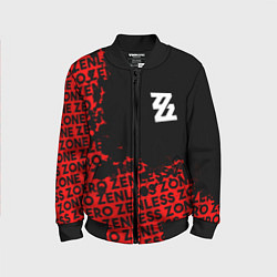 Бомбер детский Zenless Zone Zero капля арт, цвет: 3D-черный