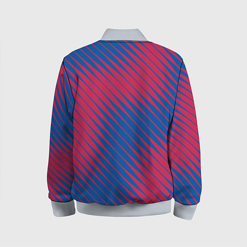 Детский бомбер Fc barcelona барселона fc абстракция / 3D-Серый – фото 2