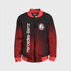 Бомбер детский Mercedes-Benz art, цвет: 3D-красный