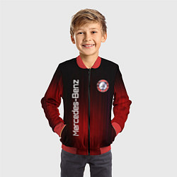 Бомбер детский Mercedes-Benz art, цвет: 3D-красный — фото 2