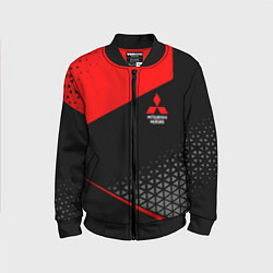 Бомбер детский Mitsubishi - Sportwear, цвет: 3D-черный