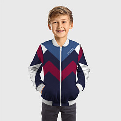 Бомбер детский FIRM always in sports, цвет: 3D-белый — фото 2