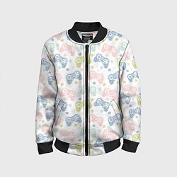 Детский бомбер Геймпад в горошек