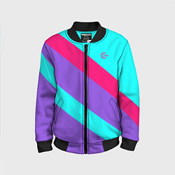 Бомбер детский Аля восьмидесятые FIRM, цвет: 3D-черный