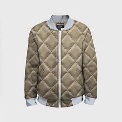 Детский бомбер Стёганая кожа - fashion texture