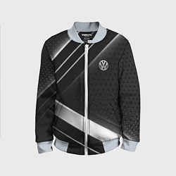 Бомбер детский Volkswagen sign, цвет: 3D-серый