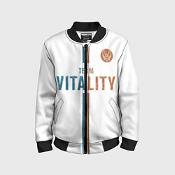 Детский бомбер Форма Team Vitality white