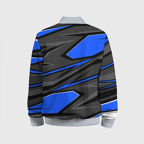 Детский бомбер Вольцваген - спортивная униформа / 3D-Серый – фото 2