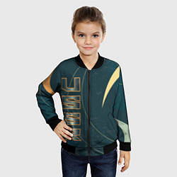 Бомбер детский СССР Космос, цвет: 3D-черный — фото 2