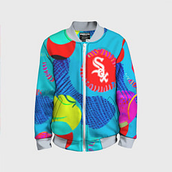 Бомбер детский Chicago White Sox - baseball team, цвет: 3D-серый