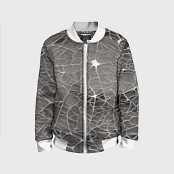 Бомбер детский Паутина паука, цвет: 3D-белый
