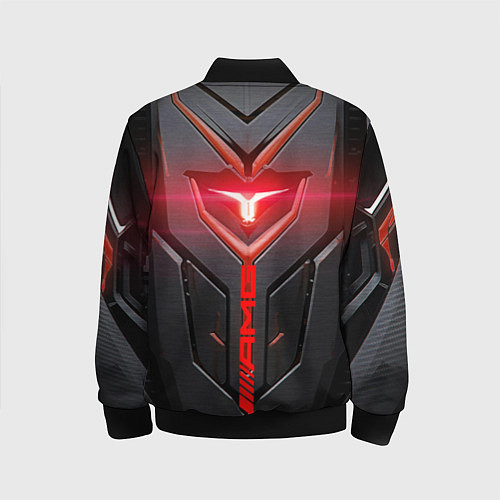 Детский бомбер Мотор от BMW / 3D-Черный – фото 2