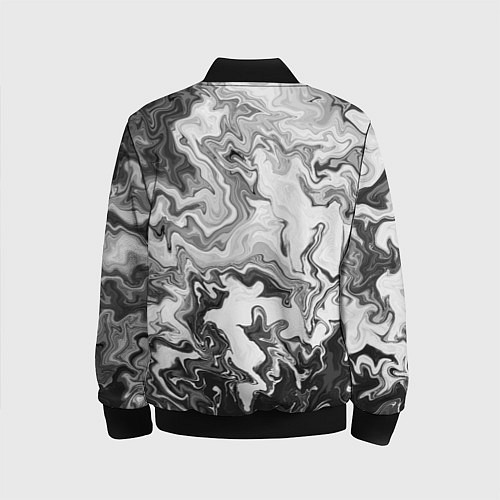 Детский бомбер Зловещая дымка / 3D-Черный – фото 2