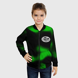 Бомбер детский PSV sport halftone, цвет: 3D-черный — фото 2