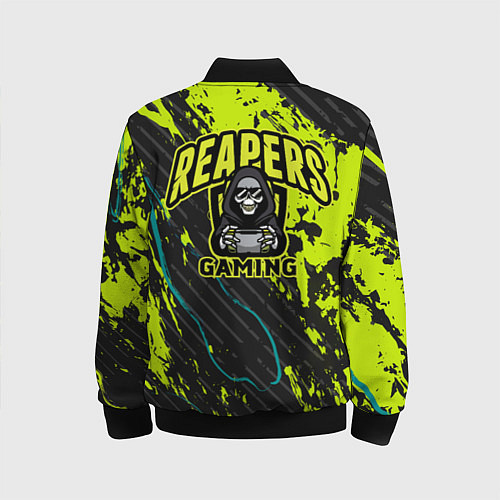 Детский бомбер Reapers gaming / 3D-Черный – фото 2