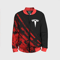 Детский бомбер Tesla sport grunge