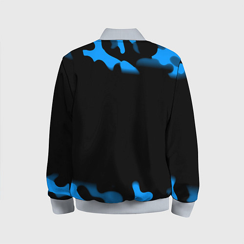Детский бомбер Schalke 04 fc camo / 3D-Серый – фото 2