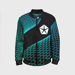 Бомбер детский Jeep electro hexagon, цвет: 3D-черный