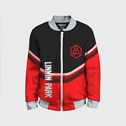 Бомбер детский Linkin park geometry line steel, цвет: 3D-серый