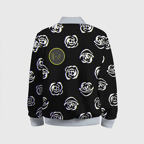 Детский бомбер Twenty one pilots rose / 3D-Серый – фото 2