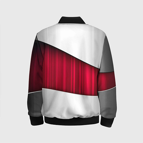 Детский бомбер Mercedes amg / 3D-Черный – фото 2