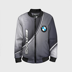 Бомбер детский BMW metalic auto metal, цвет: 3D-черный