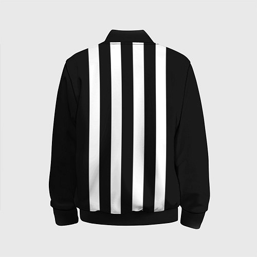 Детский бомбер Четыре пингвина / 3D-Черный – фото 2