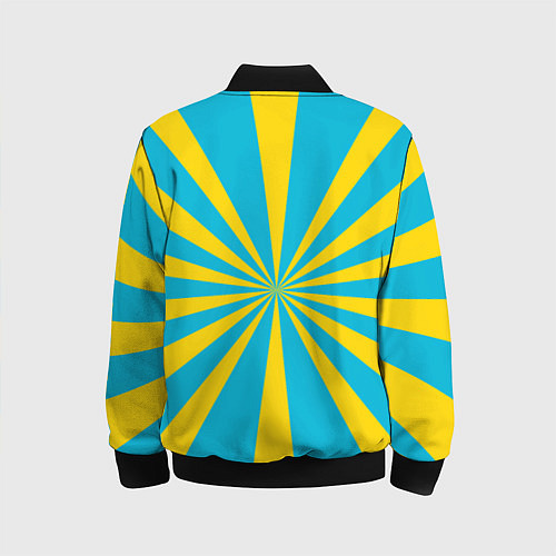 Детский бомбер Военно-воздушные силы / 3D-Черный – фото 2