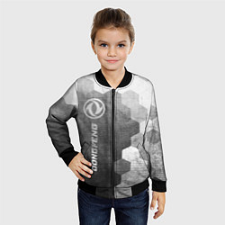 Бомбер детский Dongfeng - grey gradient по-вертикали, цвет: 3D-черный — фото 2