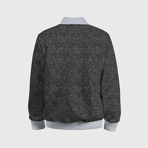 Детский бомбер Тонкие полосы графитовый серый / 3D-Серый – фото 2