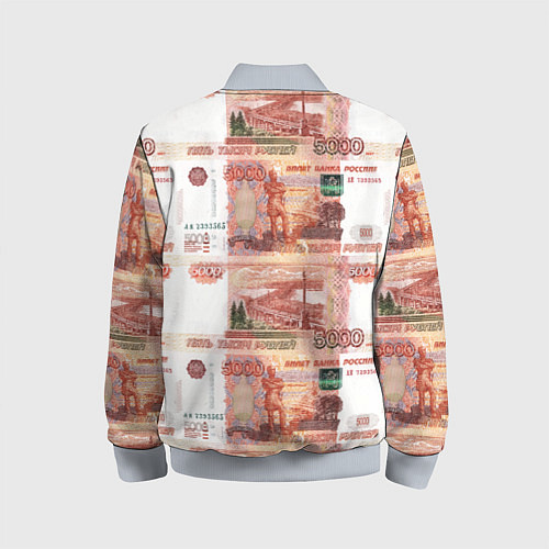 Детский бомбер 5 000 рублей / 3D-Серый – фото 2
