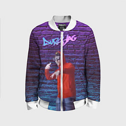 Бомбер детский DURSLAG, цвет: 3D-белый