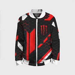 Детский бомбер Monster energy sport geometry