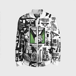 Детский бомбер The Last of Us pattern